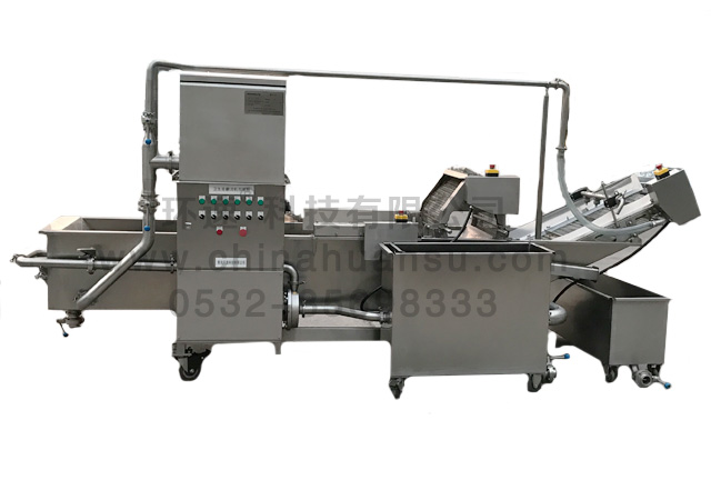 面條魚清洗機FX-800，去除雜質，漂浮物