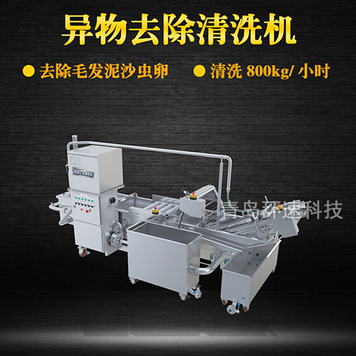 氣泡式果蔬清洗機，有效清洗，過濾泥沙