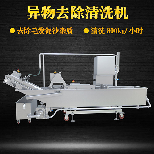 環(huán)速商用果蔬清洗機(jī)，氣泡清洗，清洗800kg小時(shí)